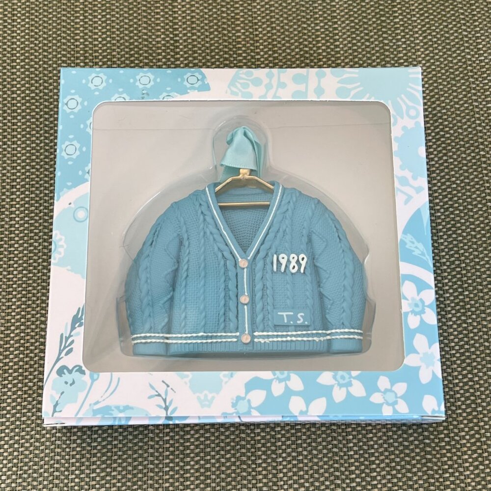 New Taylor Swift 1989 Taylor's Version Cardigan Ornament Swiftie Gift Merch